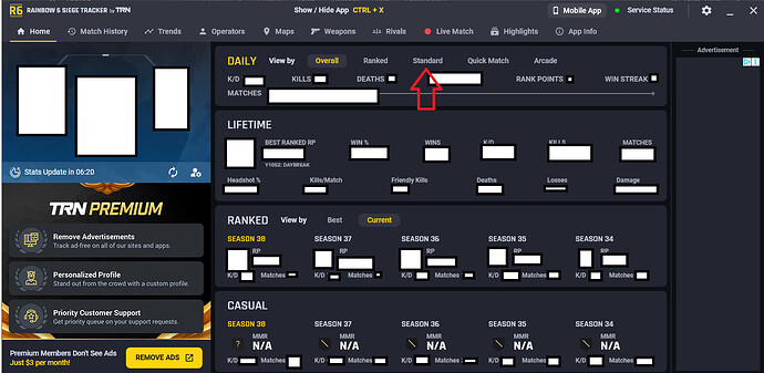 trn screenshot