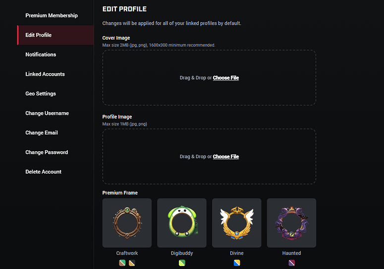 (Guide) How to Change Your Profile Avatar, Cover Image, or Frame (Web ...